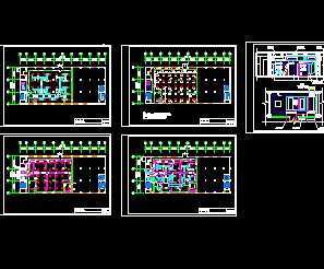 某凈化空調機房平面圖免費下載 - 暖通圖紙 - 土木工程網